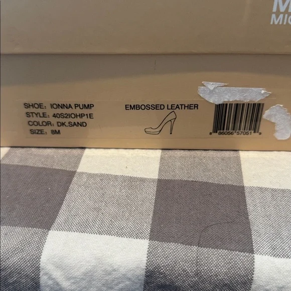 Michael Kors Snakeskin Heels - Black and Gray - Picture 9 of 9